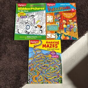 Set of 3 Highlights Books